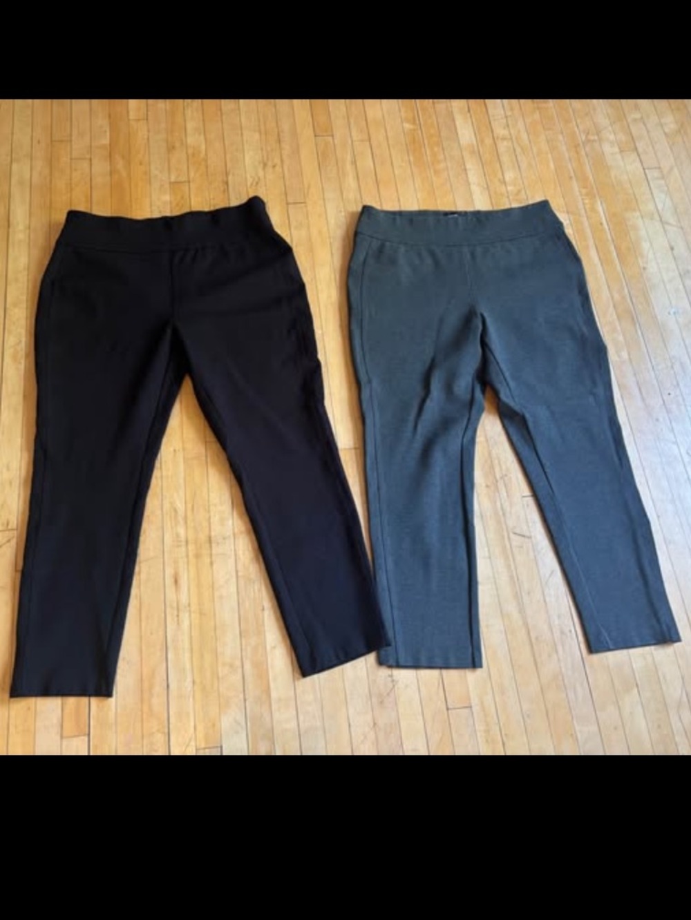 Express Women’s Stretch Dress Pants - black and gray